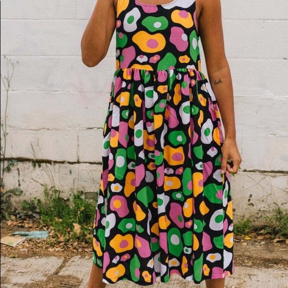 Nooworks Naomi Dress Egg Print